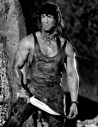 Rambo wie er leibt und lebt - was für ein Herzblatt